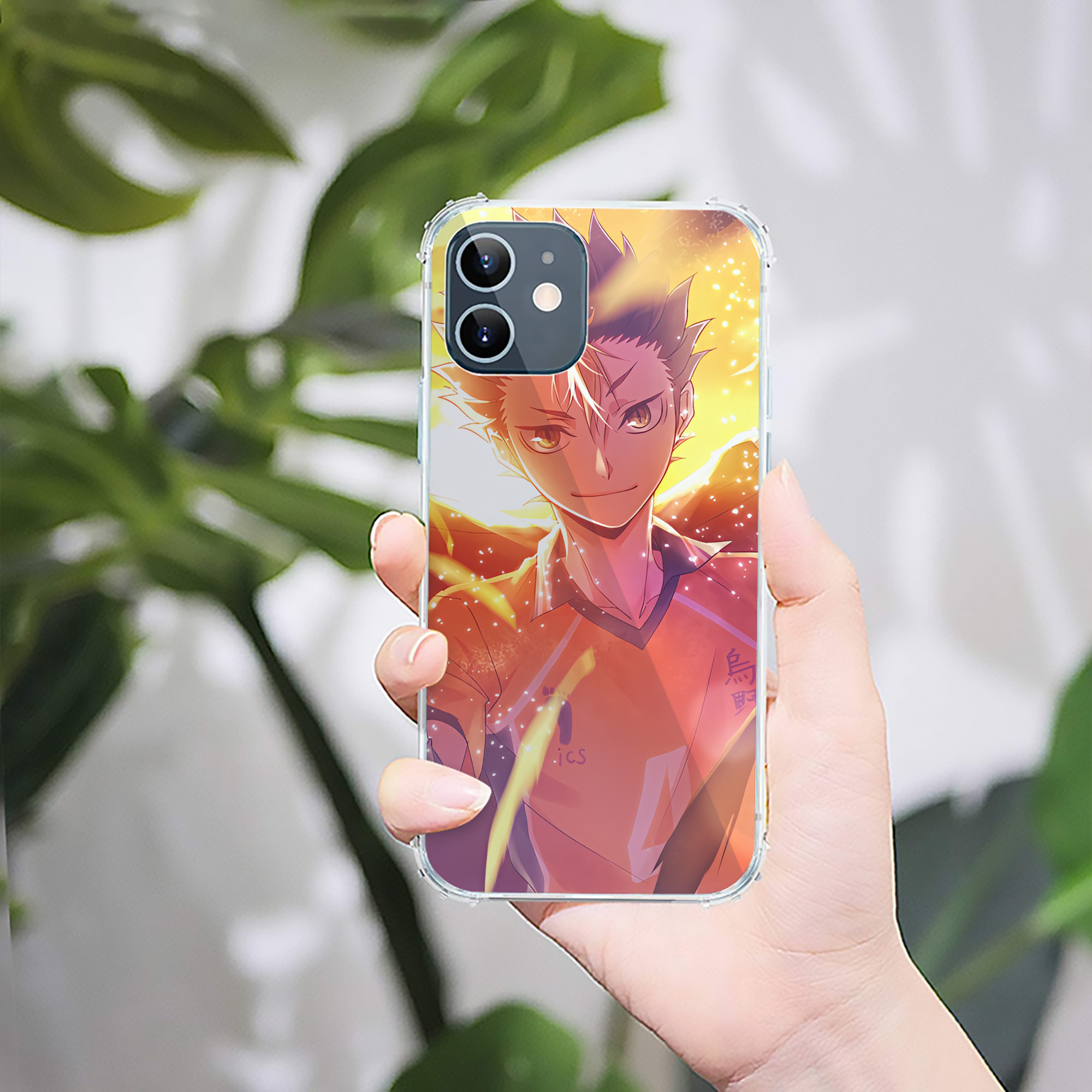 （画像用） ハイキュー!! Haikyu!! 【iPhone 12シリーズ対応】透明スマホケース（クリアソフトケース）